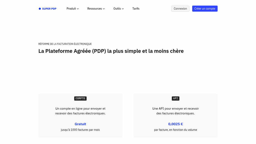 Capture d'écran de SuperPDP