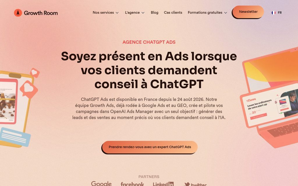 Growth Room - agence ChatGPT Ads