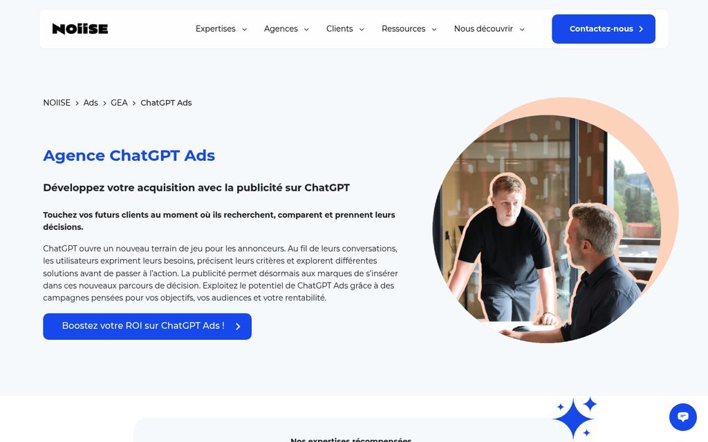 NOIISE - agence ChatGPT Ads