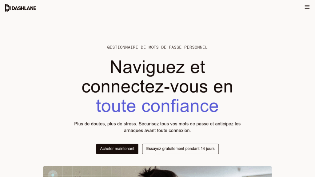 Capture d'écran de Dashlane