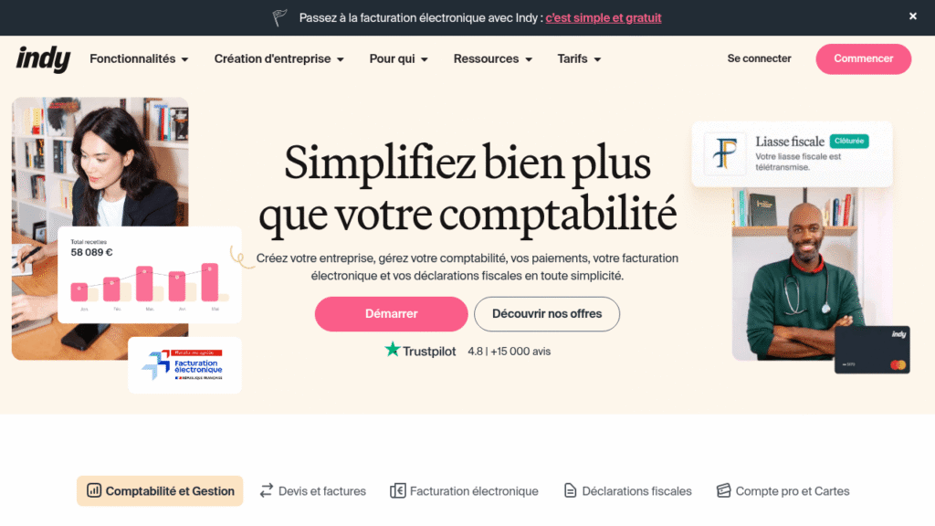Capture d'écran de Indy