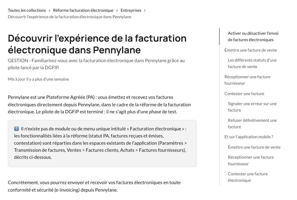Le guide Pennylane pour envoyer et recevoir des factures électroniques