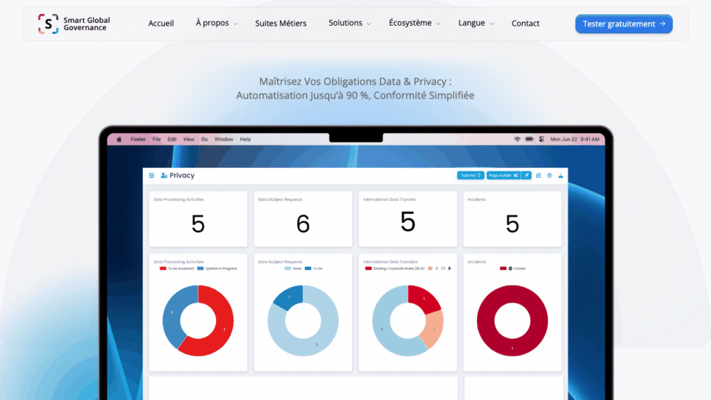 Capture d'écran de Smart Global Governance